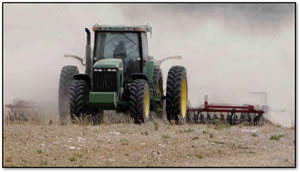 Dusty Tractor